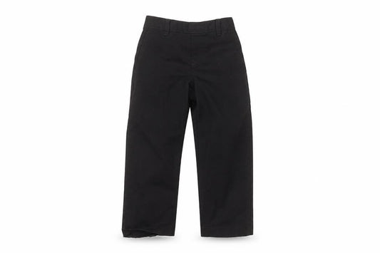Front view of George boys’ black dress pants trousers, size 3-4, years