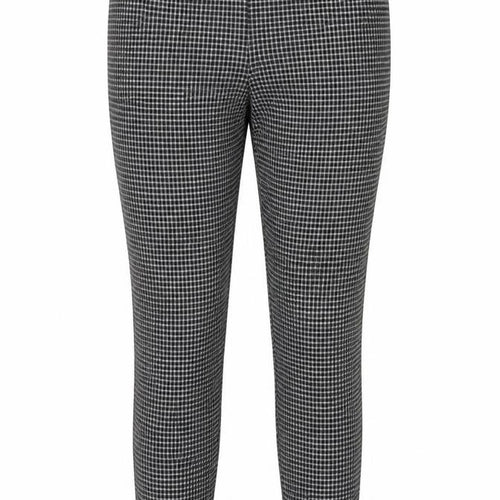 Papaya Womens Black Check  Jegging Trousers Size 10 L26 in - Small check