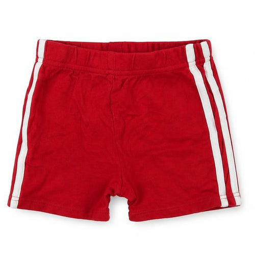 George Baby Red Striped  Jogger Trousers Size 12-18 Months