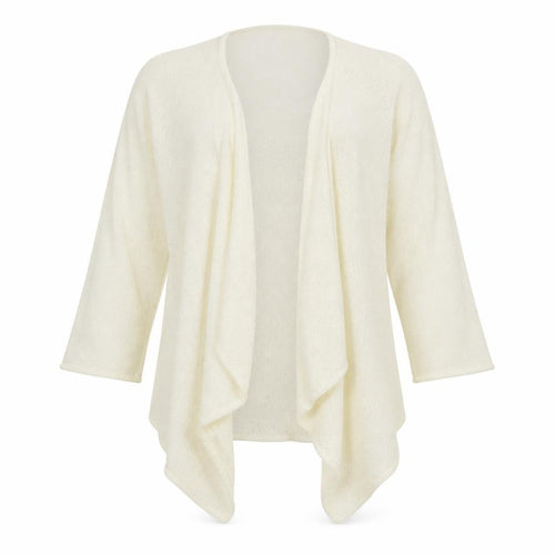 Elisabeth Scott Womens Ivory   Cardigan Jumper Size L