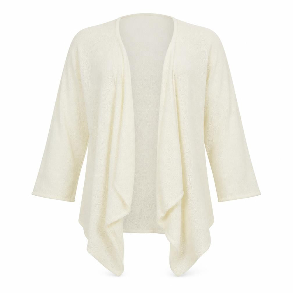 Elisabeth Scott Womens Ivory   Cardigan Jumper Size L