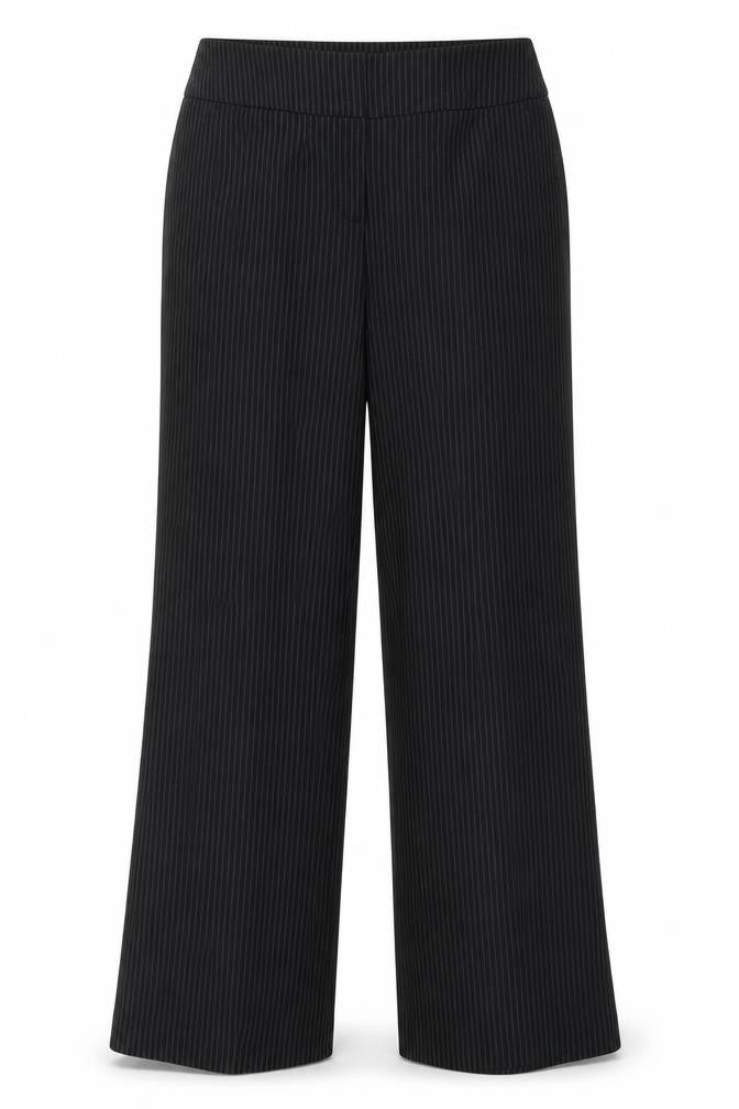 Papaya Womens Brown Striped  Dress Pants Trousers Size 10 L28 in