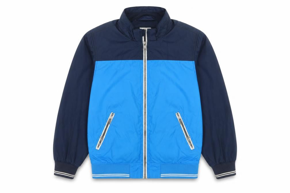 H&M Boys Blue   Full Zip Jumper Size 10-11 Years