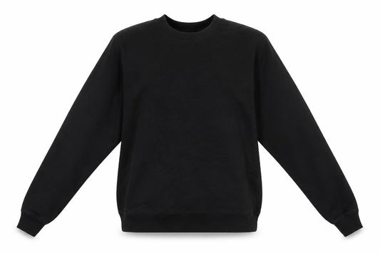 Front view of ASOS women’s black jumper, size UK 10