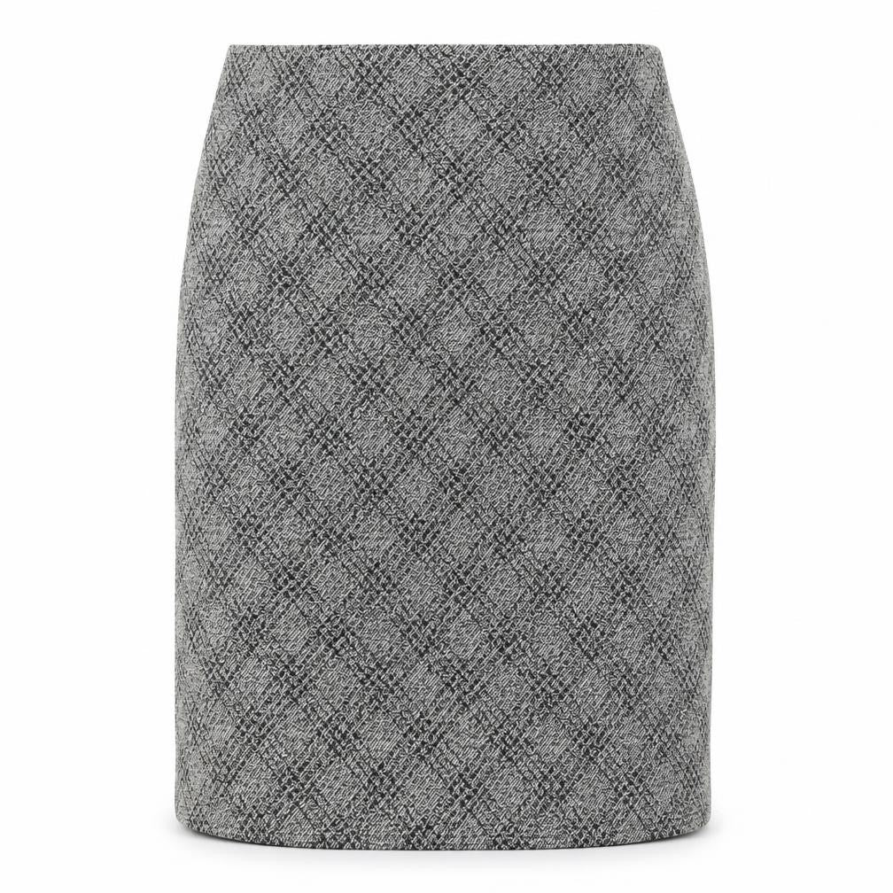 Amarento Womens Grey Argyle/Diamond  Straight & Pencil Skirt Size 18