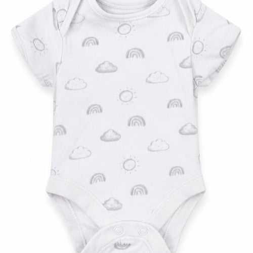 George Baby Grey   Romper One-Piece Size Newborn  - Weather