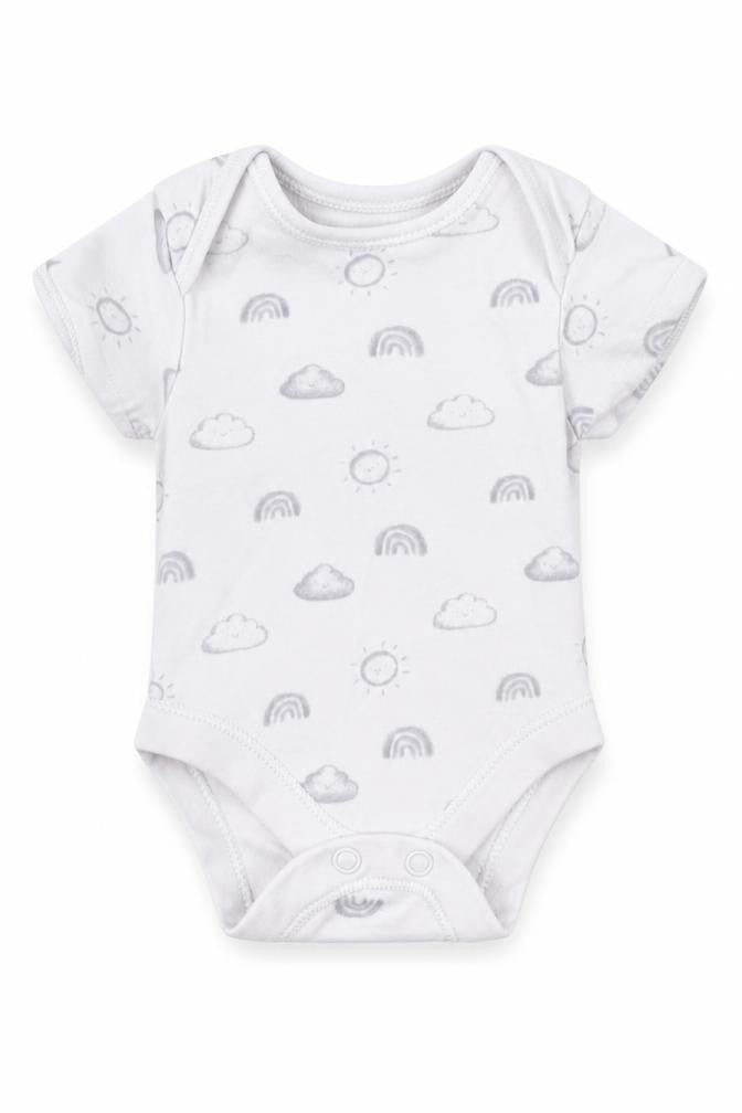 George Baby Grey   Romper One-Piece Size Newborn  - Weather