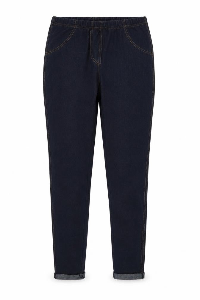 Boohoo Womens Blue   Jegging Leggings Size 6 L25 in