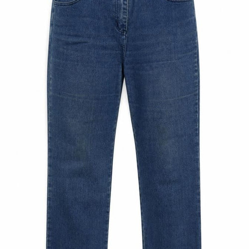 BM Womens Blue   Straight Jeans Size 12 L28 in