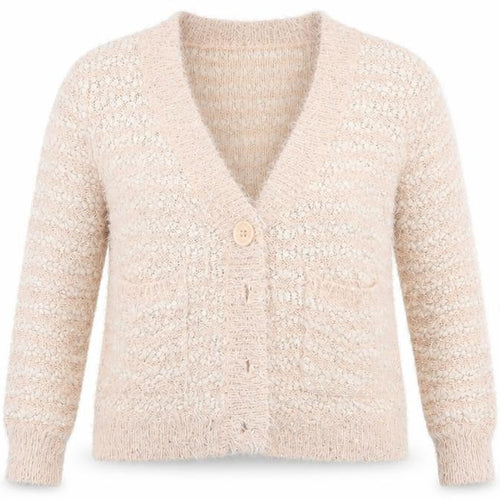 Preworn Womens Beige   Cardigan Jumper Size L