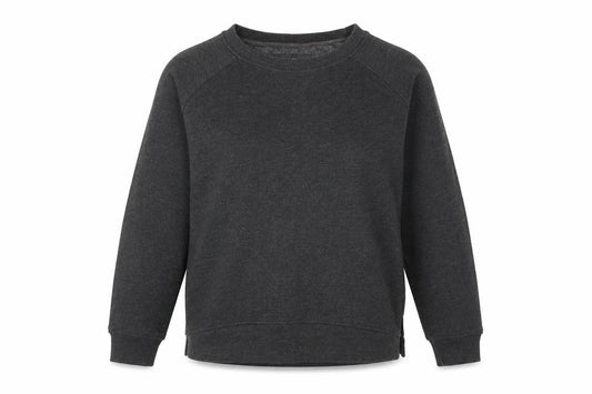 Front view of Atmosphere women’s green pullover sweatshirt, size UK 12