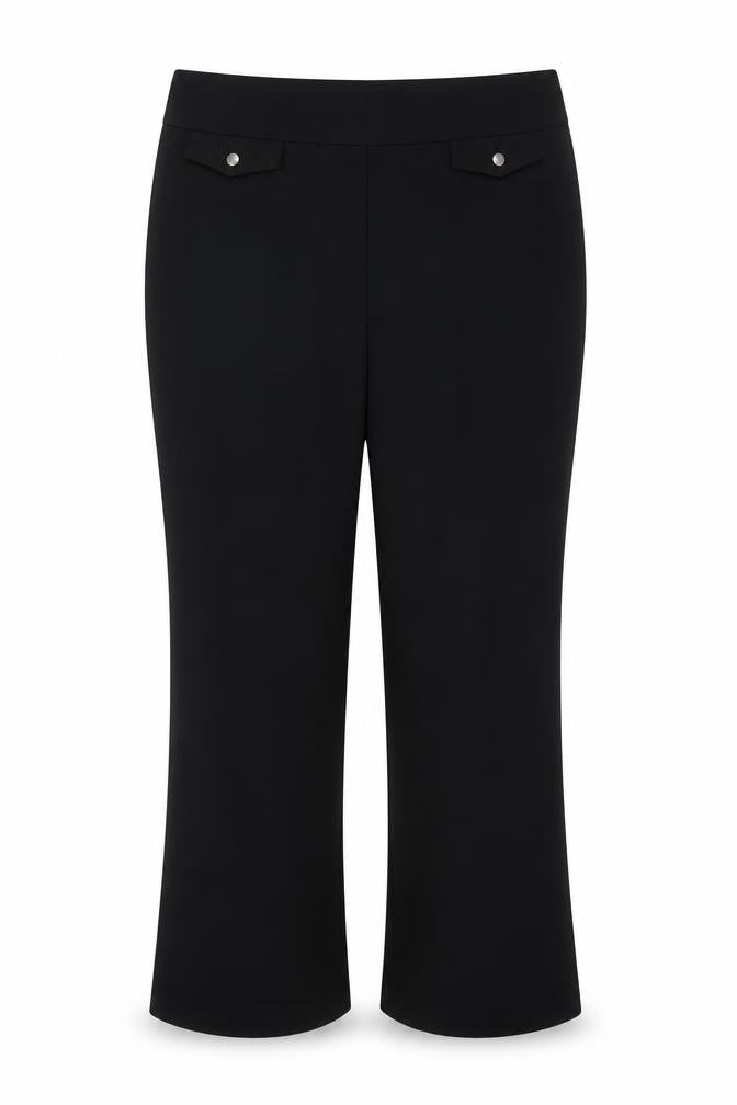 Avenue Womens Black  Polyester Dress Pants Trousers Size 16 L30 in Regular