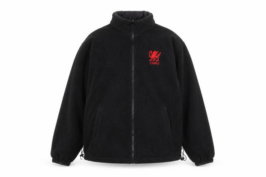 Front view of Preworn men’s black jacket, size M