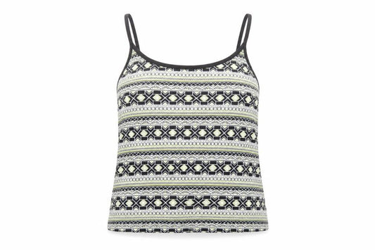 Front view of Originals women’s white striped cotton basic t-shirt, size UK 18, round neck