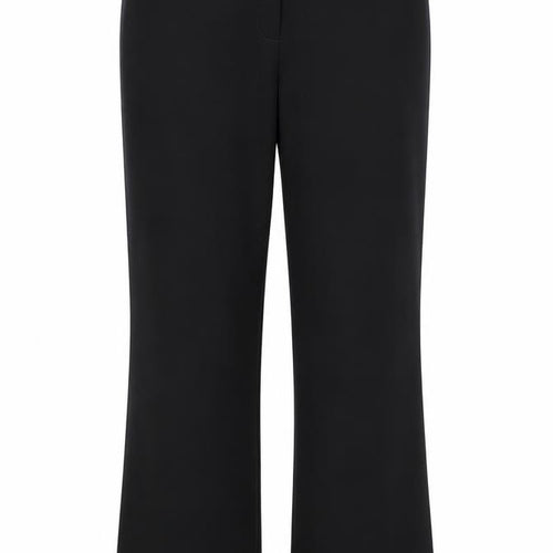 M7S Womens Black  Polyester Dress Pants Trousers Size 12 L29.5 in Regular