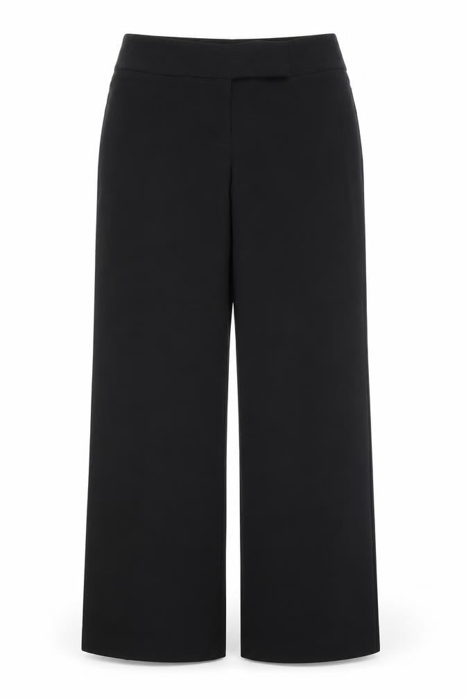 AMARANTO Womens Black  Polyester Dress Pants Trousers Size 12 L29.5 in Regular