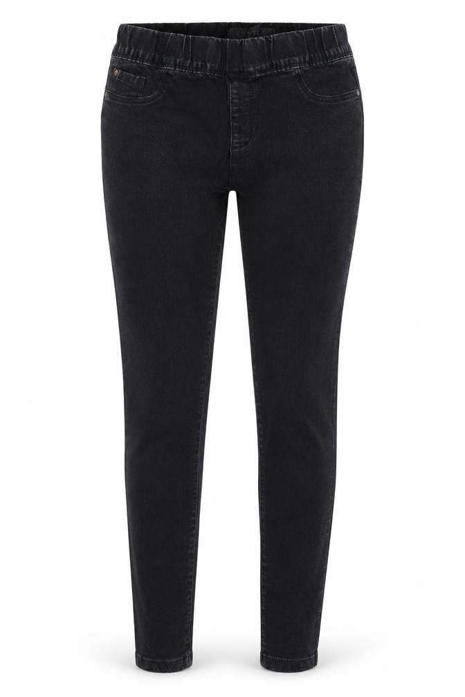 Denim Co Womens Black  Cotton Jegging Jeans Size 12 L27 in Regular