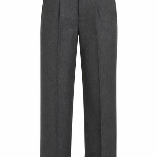 BACK TO SCHOOL Boys Grey  Polyester Dress Pants Trousers Size 4-5 Years  Regular
