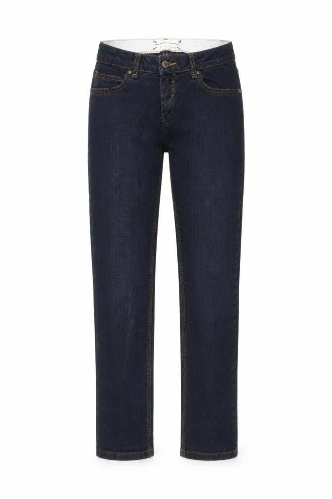 Topshop Womens Blue  Cotton Straight Jeans Size 28 L29 in Regular