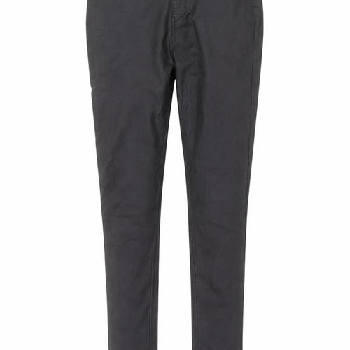 F&F Womens Black  Viscose Trousers  Size 12 L28 in Regular