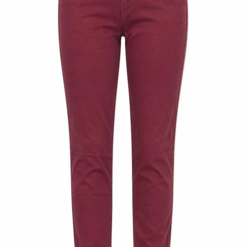 George Womens Brown  Cotton Skinny Jeans Size 10 L28 in Regular  - Soft Feel Chestnut Brown colour