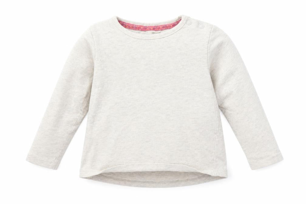 F&F Baby Grey  Cotton Basic T-Shirt Size 9-12 Months Crew Neck