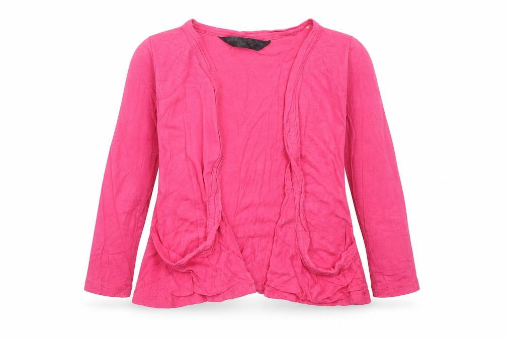 Matalan Girls Pink   Viscose Cardigan Jumper Size 3 Years