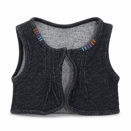 Blue Zoo Boys Black   Jacket Waistcoat Size 2-3 Years