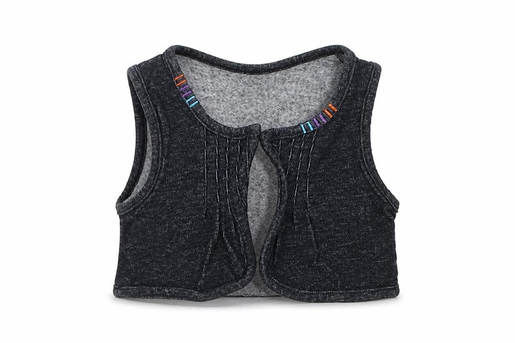 Blue Zoo Boys Black   Jacket Waistcoat Size 2-3 Years