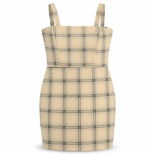 I SAW IT FIRST Womens Brown  Polyester Pencil Dress  Size 12 Off the Shoulder
