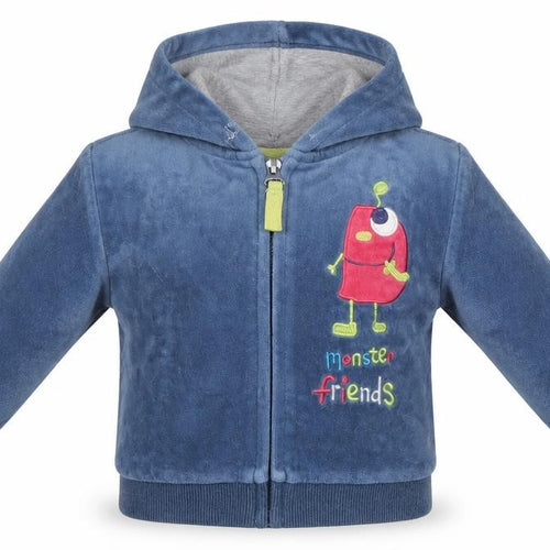 Cool Club Baby Multicoloured  Cotton Full Zip Jumper Size 12-18 Months