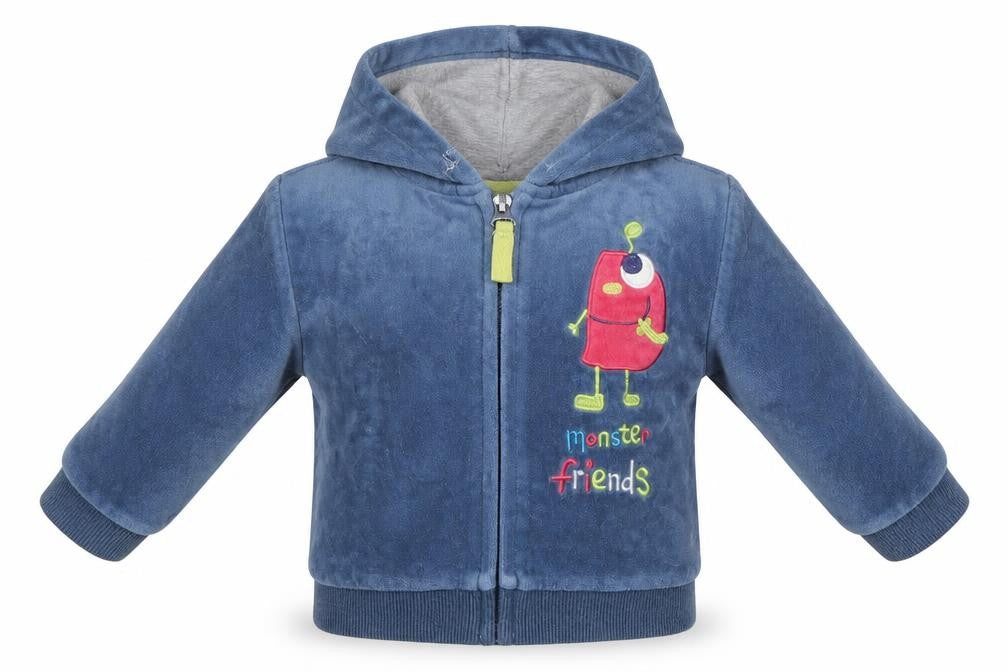 Cool Club Baby Multicoloured  Cotton Full Zip Jumper Size 12-18 Months