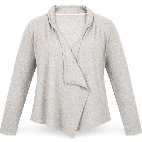 F&F Womens Brown V-Neck  Polyester Cardigan Jumper Size 10