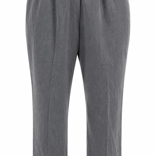 BM Womens Grey  Polyester Dress Pants Trousers Size 18 L28 in Regular