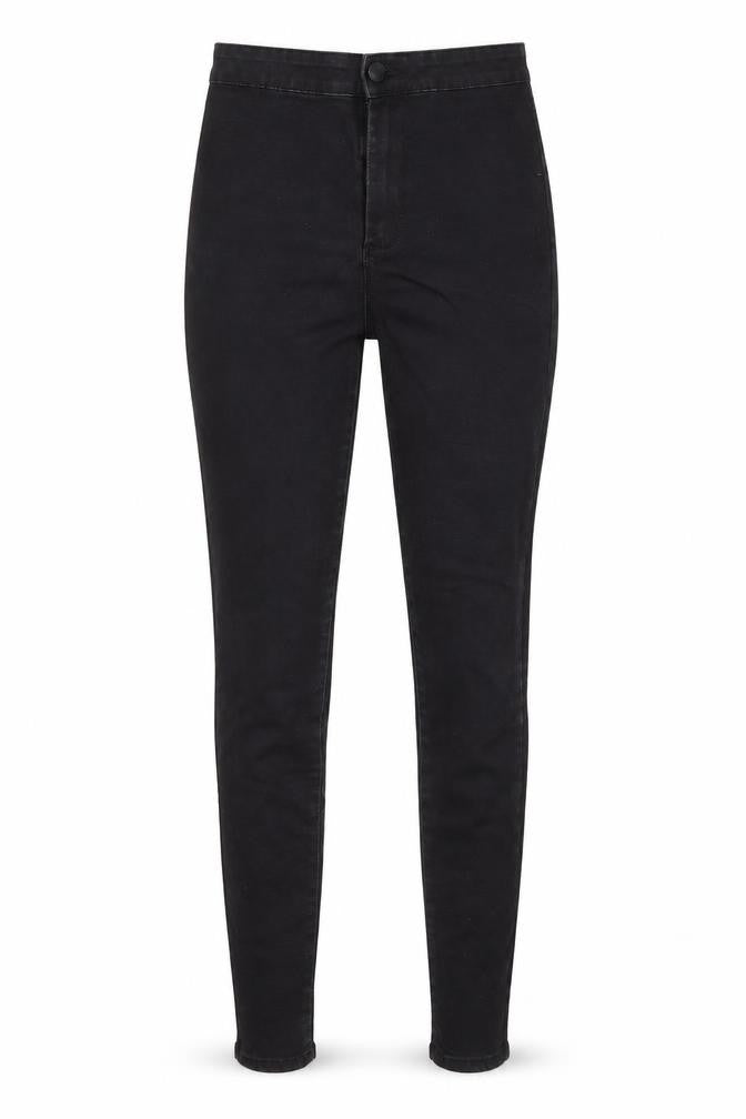 Primark Womens Black  Cotton Skinny Jeans Size 10 L27 in Regular