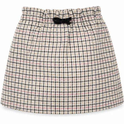 Primark Girls Multicoloured Check Polyester Straight & Pencil Skirt Size 3-4 Years  Regular