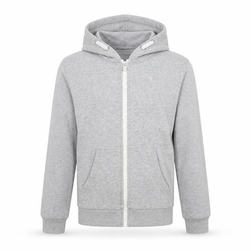 Blue Zoo Girls Grey  Cotton Full Zip Hoodie Size 9-10 Years