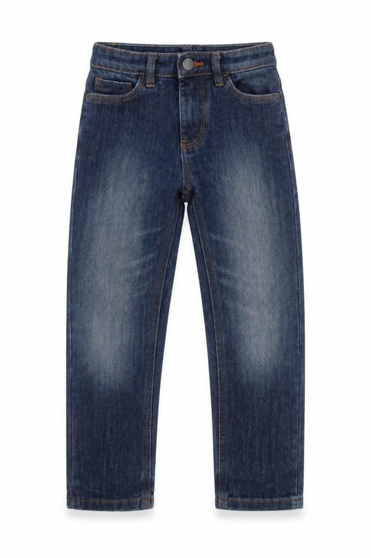 NEXT Boys Blue  Cotton Straight Jeans Size 9 Months  Regular