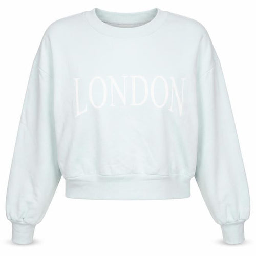 Boux Avenue Womens Blue  Cotton Pullover Sweatshirt Size 10   - LONDON