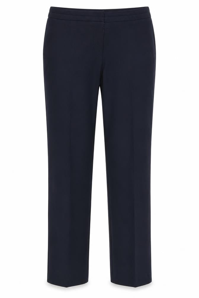 Bonmarché Womens Blue  Polyester Dress Pants Trousers Size 12 L28 in Regular
