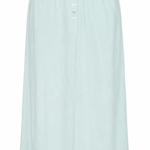 Preworn Womens Blue  Viscose A-Line Skirt Size 30 in