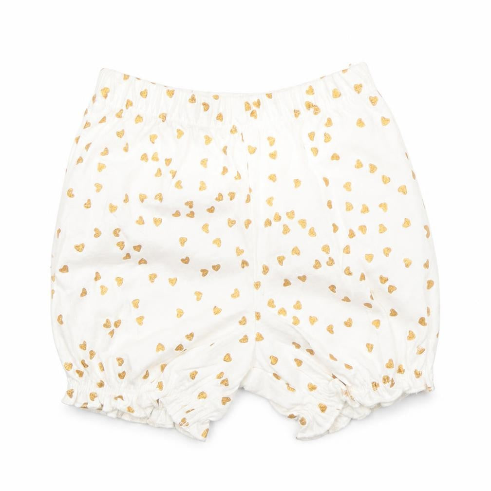 George Baby White  100% Cotton Cropped Trousers Size 3-6 Months