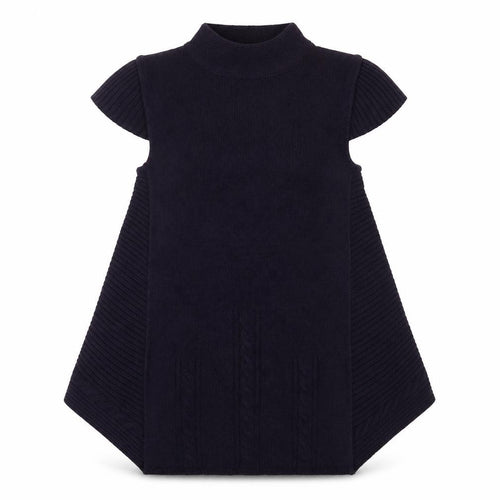 PORT Womens Purple  Acrylic A-Line  Size S  High Neck