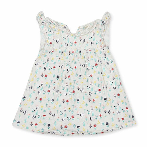 Mini Club Baby Multicoloured Floral 100% Cotton Basic Blouse Size 3-6 Months Round Neck