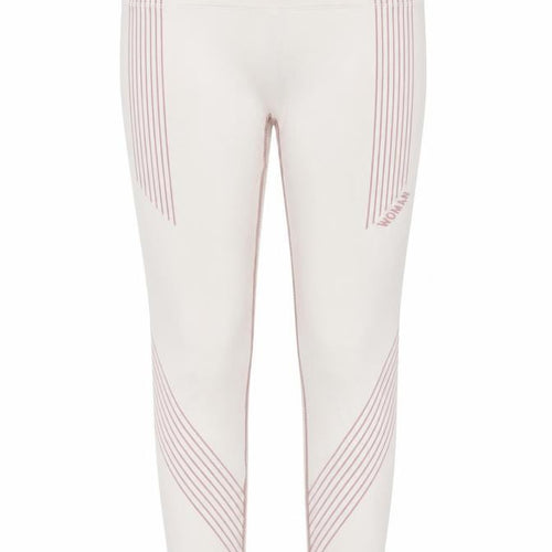 Boohoo Womens Pink Striped Polyester  Leggings Size M L29 in