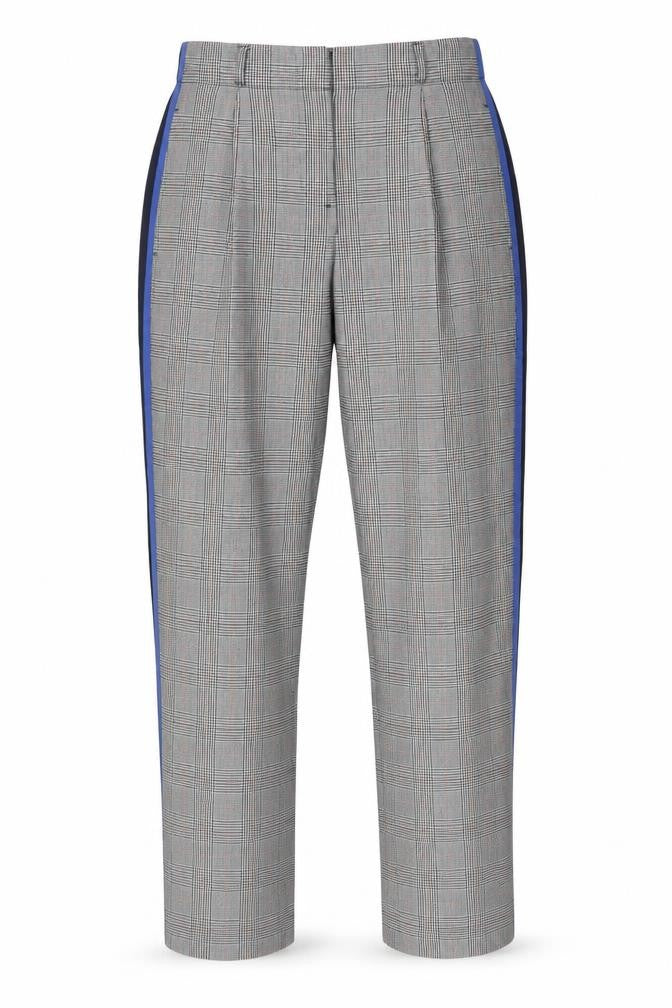 Topshop Womens Multicoloured Check Polyester Dress Pants Trousers Size 6 L28 in Regular