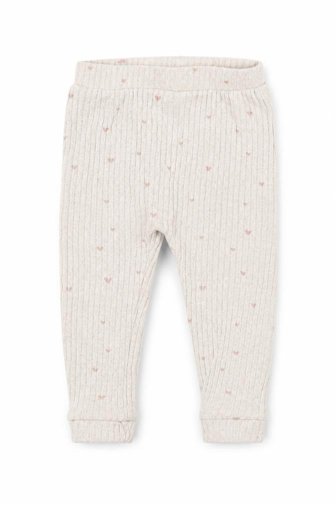 George Girls Beige   Sweatpants Trousers Size 12-18 Months