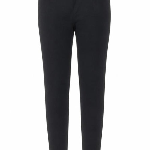 Topshop Womens Black  Viscose Trousers  Size 10 L23 in Regular
