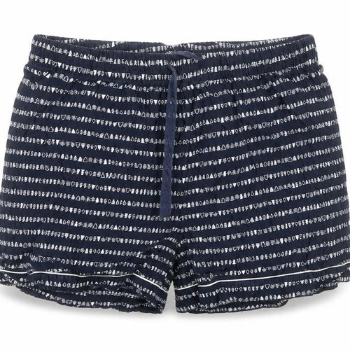 Pieces Womens Blue  Cotton Paperbag Shorts Size XL  Regular