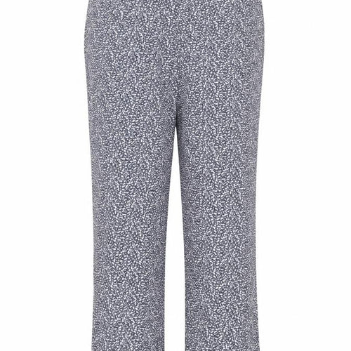 Marks and Spencer Womens Blue  Cotton Trousers  Size 12 L25 in Regular